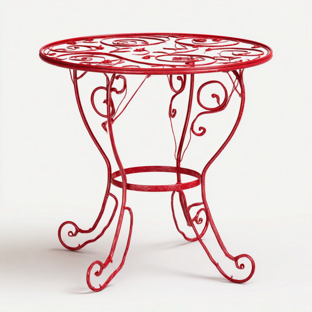 Table de jardin en fer forgé-Modern Europa