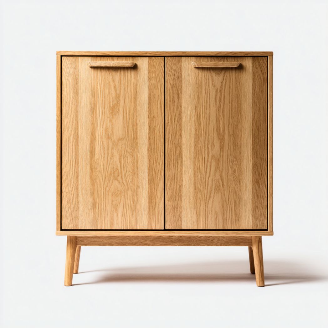 Buffet en chêne massif 2 portes-Mcg Furniture