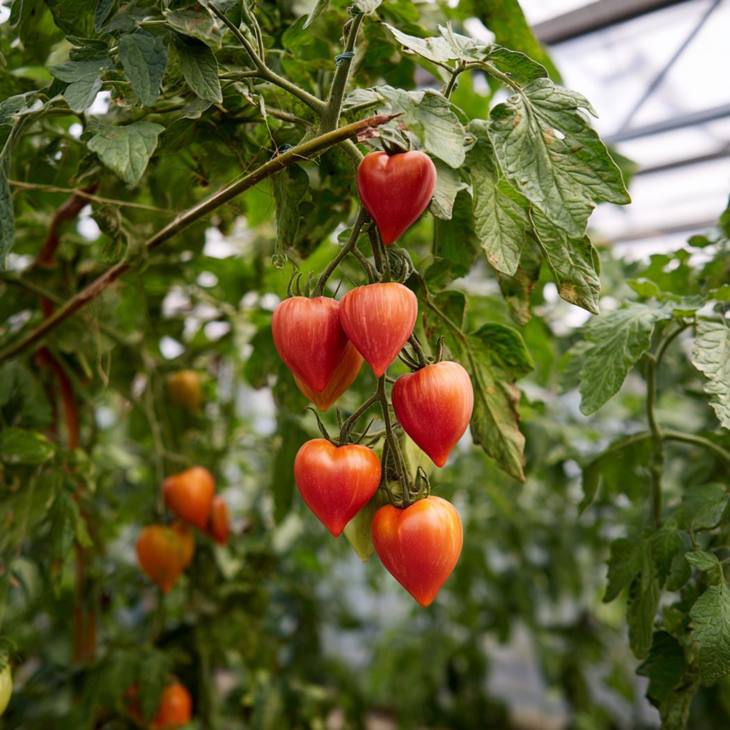 Heart-Shaped Tomato Seeds — Red/Orange — 20 Seeds-Ftcountrycp